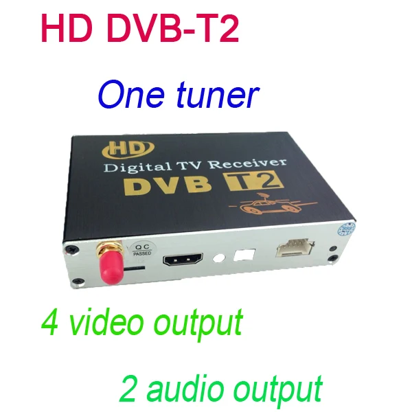 

HD DVB-T2 One Tuner Digital TV receiver 4 Video Output 2 Audio Output Fit All Car dvd M-689 just sell with our car dvd together