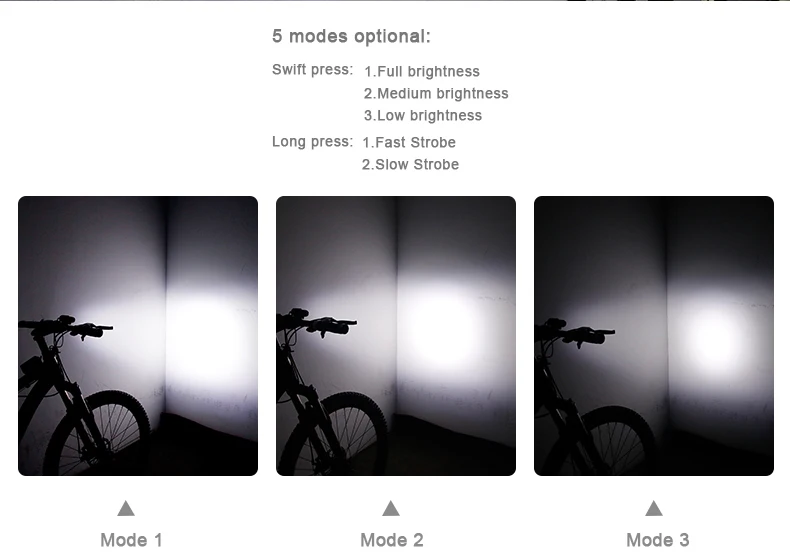 Deemount Велосипедное переднее освещение 8,4 в фара 2LED 400 люмен опционально#18650 Батарейный блок 8,4/5,0 в выход 1A зарядное устройство фонарик для велосипеда