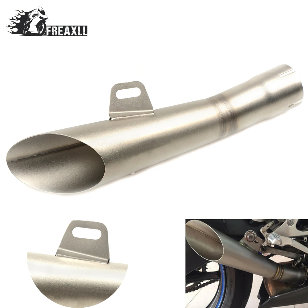 

35MM-51MM Universal Motorcycle Exhaust Pipe Escape Scooter Muffler With DB Killer For Kawasaki Honda Suzuki Ducati BMW YAMAHA