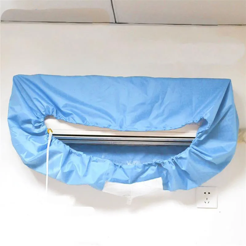 

Waterproof Air Conditioner Cleaning Cover For DIY Waterproof Peva Material Clean Waterproof Protector Tool Air Conditioner Cover