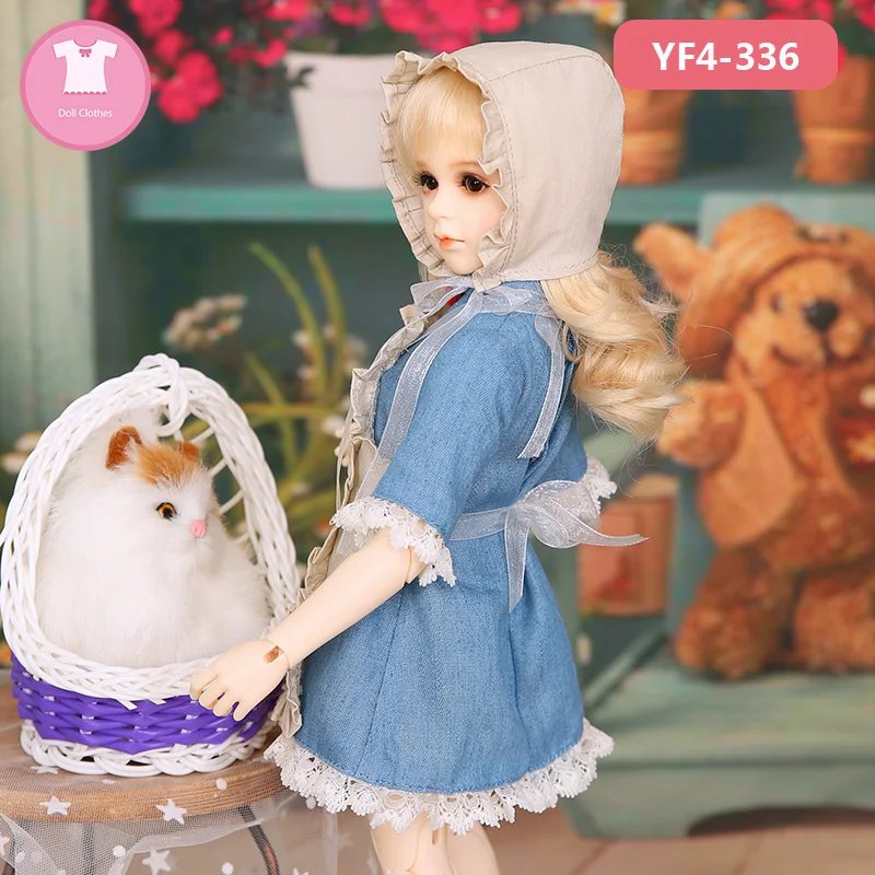 Одежда для куклы BJD 1/4 винтажное платье принцессы элегантное модная Роза мини