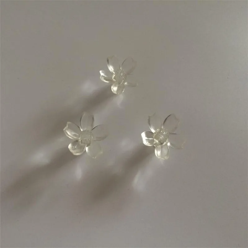 

Wholesale 200sets Plastic Transparent Cherry blossom for LED String Christmas Lights Holiday Home Wedding Party Decotation