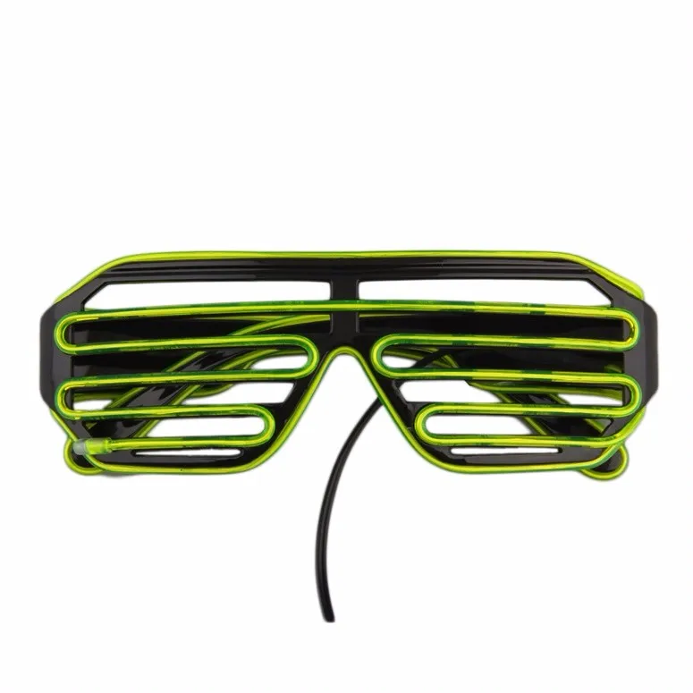 Очки для верховой езды светодиодный Оски с подсветкой оттенки мигающие рейв Свадебные вечерние очки Новинка