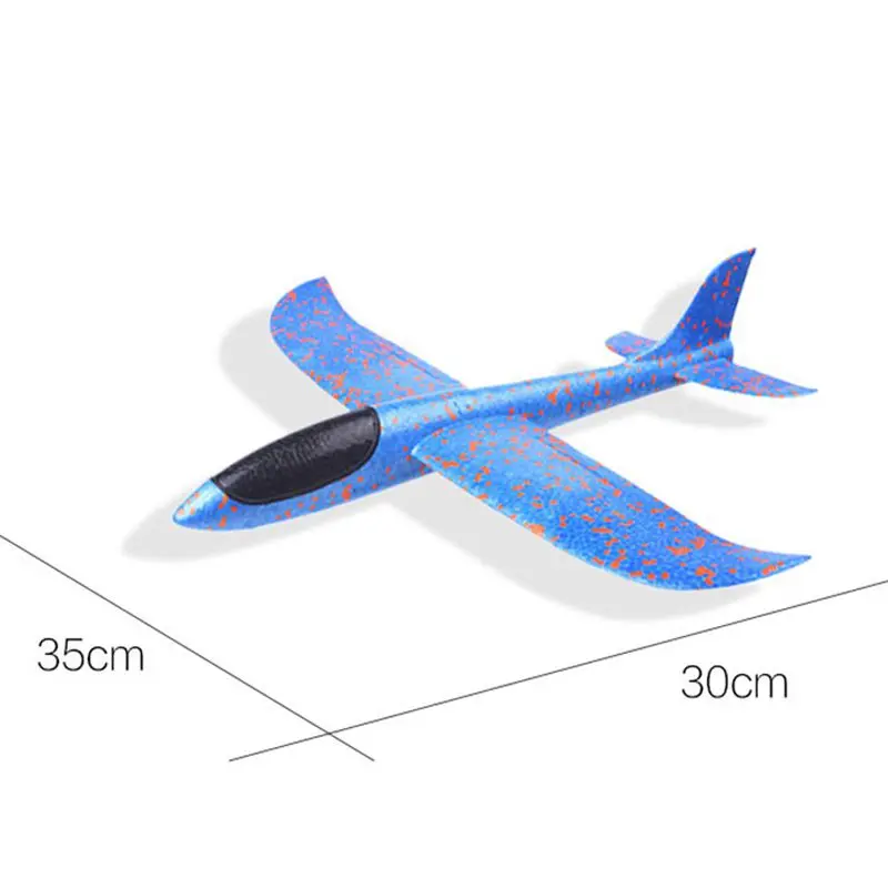 

2019 DIY Hand Throw Flying Glider Planes Toys For Children Foam Aeroplane Model Party Bag Fillers Flying Glider Plane Toys Game