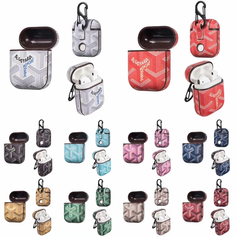 

Luxury Pu Leather Case 10 Colors For Airpods Cover Case for Airpods Bluetooth Wireless Earphone