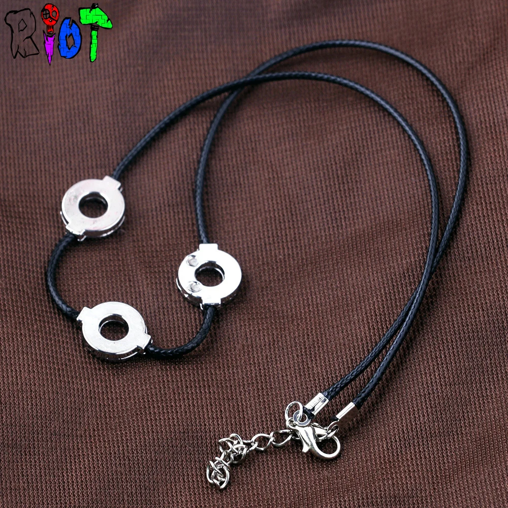 

Naruto Uchiha Itachi necklace Leather Chain choker necklace Personality of fashion charms souvenirs men and woman jewelry gift
