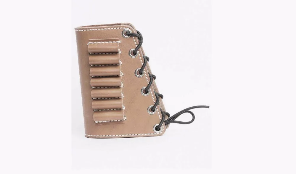 Алмазный D кожаный манжета для винтовки 30 06|rifle butt|butts riflecuff leather |