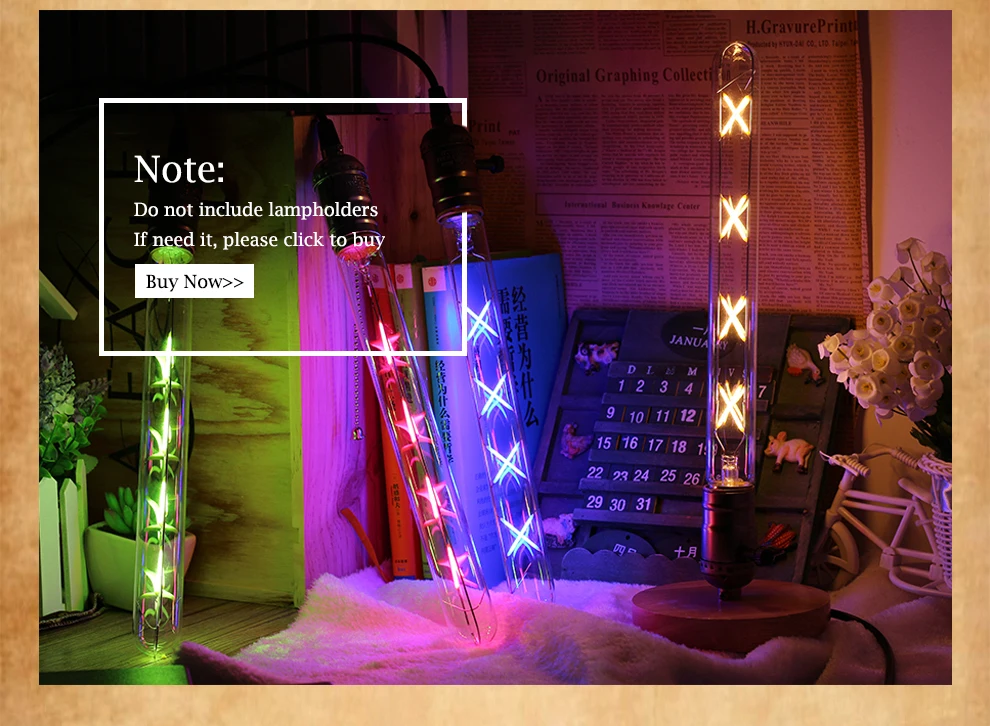 8W T300 LED Tubular Filament Bulb  (17)