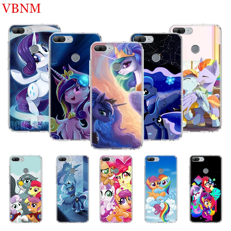 

My Little Pony Printing Protect Phone Case for Huawei Honor 8X 8A 9 10 Lite 8S 7S 6X 7X 8 7A Pro MAX V9 Play 8C 10i 20i Coque