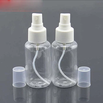 

50pcs/lot 75CC Empty Plastic Transparent Perfume Atomizer Spray Mini Bottles Free Shipping