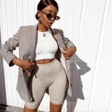 Осень Зима Новинка с буквенным принтом женские леггинсы для фитнеса Короткие хлопковые блестящие спортивные Леггинсы Черные джеггинсы