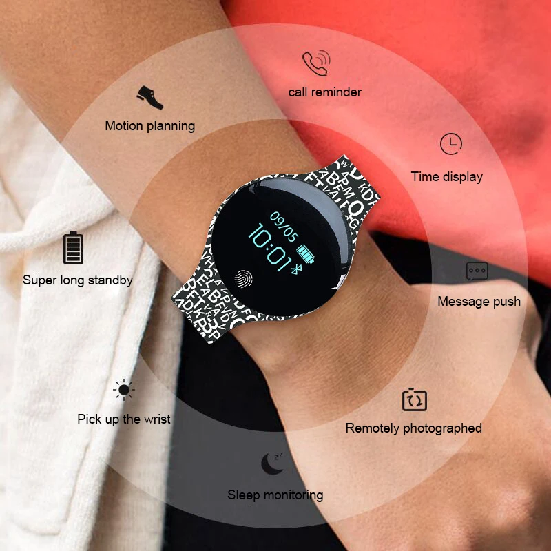 Children Touch Screen Smartwatch Motion detection Baby Kids Smart Watch Sport Fitness Men Women Wearable Devices For IOS Android