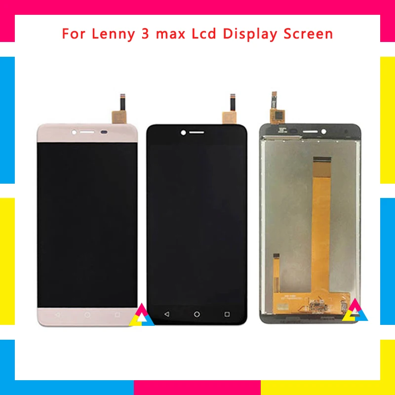 

5Pcs/lot Replacement LCD Display Screen With Touch Screen Digitizer Assembly For WIKO lenny 3 max