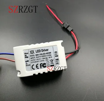 

5 Pieces 10W AC85-277V LED Driver 2-4x3W 600mA DC6-13V LED Power Supply Constant Current Ceiling Lamp Free Shipping