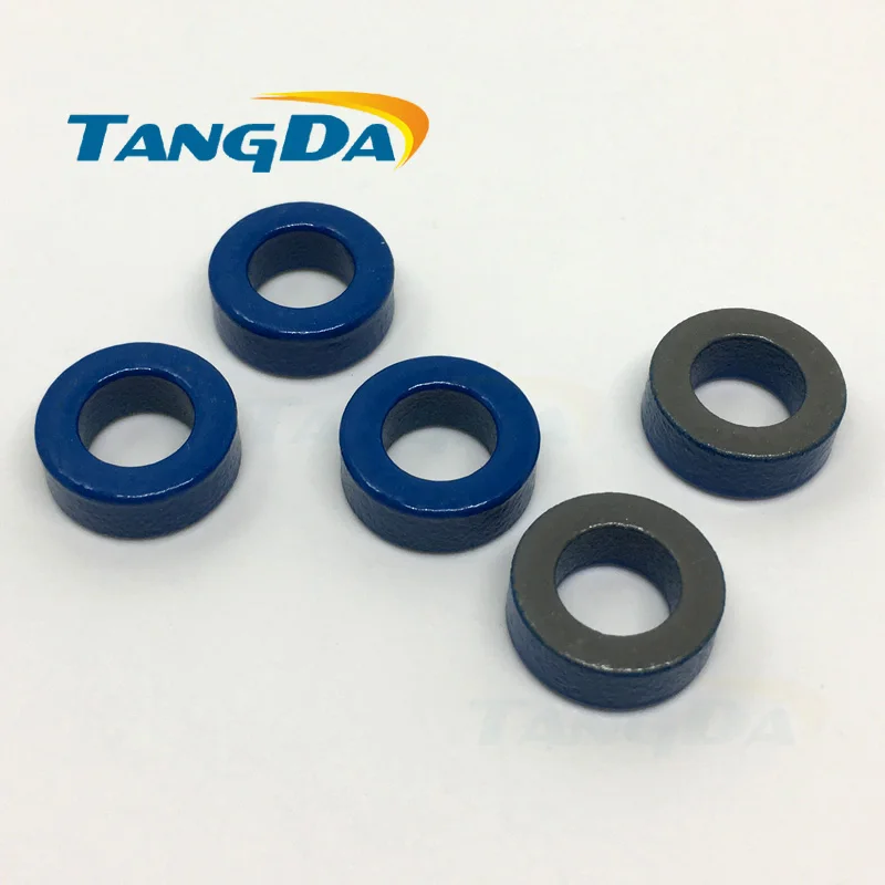 

T50 -1 Tangda Iron powder cores T50-1 OD*ID*HT 13*7.5*5 mm 10nH/N2 20uo Iron dust core Ferrite Toroid Core toroidal blue gray A.