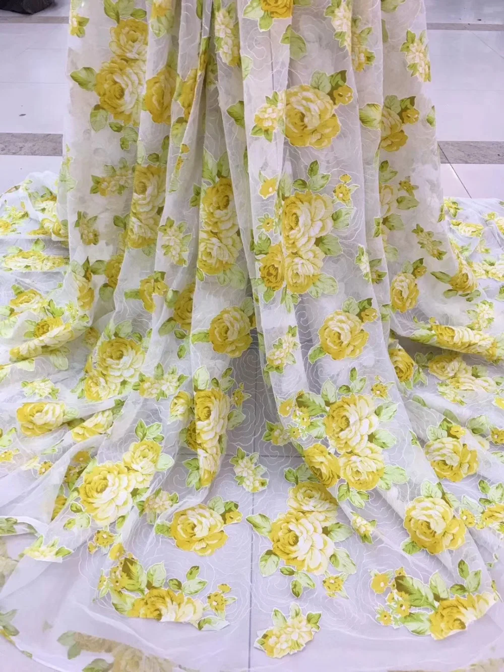 

New chiffon Lace Fabric African Tulle Lace Fabric High High Quality Net French Lace Fabric For Nigerian Wedding Party