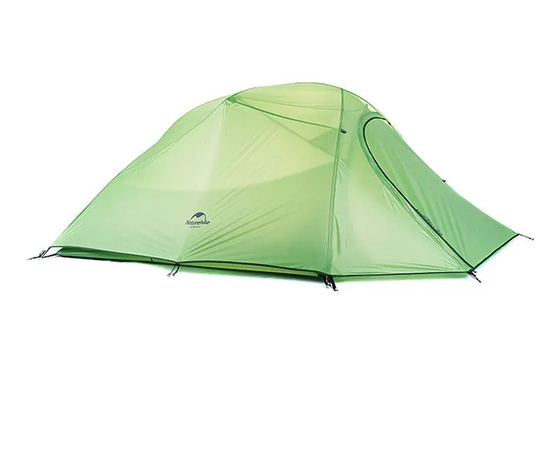 201New 1.8kg 3 Person 20D Silicone Fabric Tent Double-layer Camping Tent Outdoor Tent NH15T003-T20D06_086