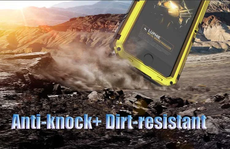 3 Proofings Armor Case Waterproof  For iphone X 8 Metal Aluminum Dirt Shock IP5 Case For iPhone 6 6s 7 8 Plus Heavy Rugged Cover (4)