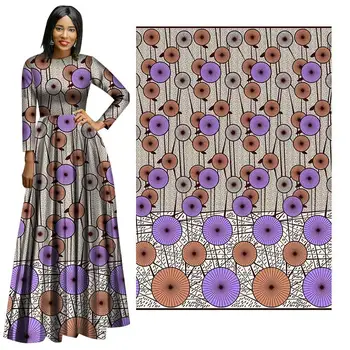 

spot cell fabric Fashion Classic African National Style Printed and Dyed Wax Fabric Cotton Printed Fabric 255 fabric for dress