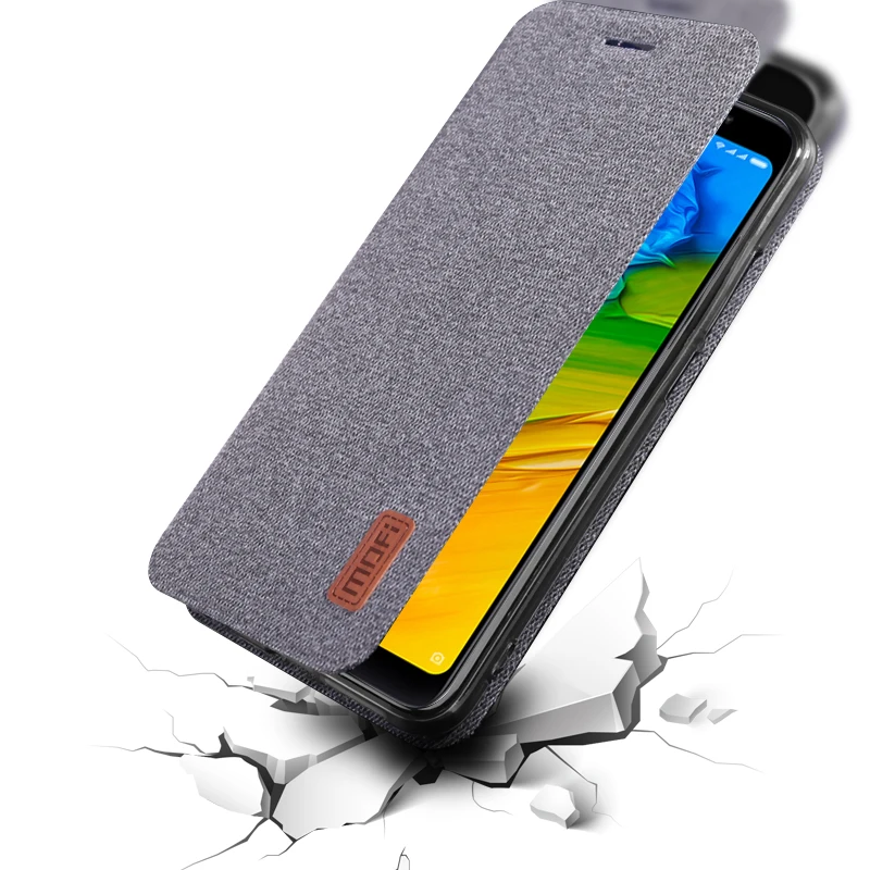 Xiaomi Redmi S2 caso Redmi S2 flip cubierta de tela cubierta de silicona protectora caso de negocio fundas MOFi original Redmi Y2 caso