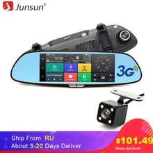 Junsun 7 inch 3G font b Car b font font b GPS b font Navigation Rearview