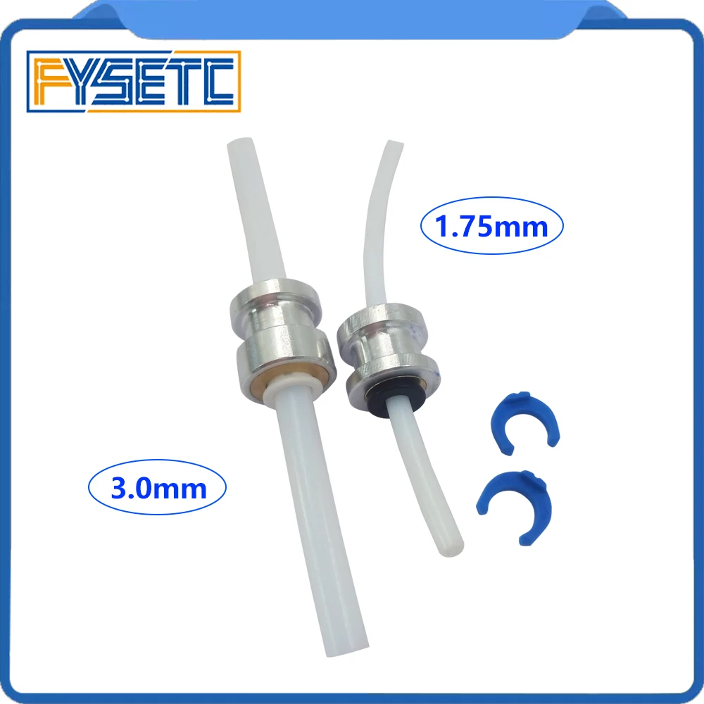 

1Set Titan Extruder Groove Mount Bowden Adaptor - 1.75mm/3mm Filament (4mm/6mm OD Tubing) For 3D Printer Parts