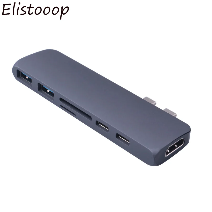 Адаптер Thunderbolt 3 USB C-usb Type C для 2016 MacBook Pro 13 15 дюймов | Электроника
