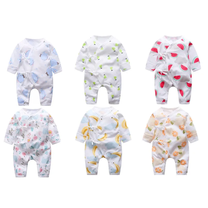 

2019 NEW style summer baby clothes short sleeve clothing cotton baby boys girls romper 0-12 m newborn Body Suit kids overalls