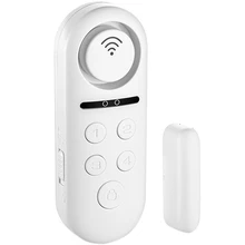 Door Alarm System App Control Home Security Alarm 120Db Window Sensor Password Required Burglar Alert Security System golden security 10pcs 90db wireless home window door burglar security alarm system magnetic sensor for home security system