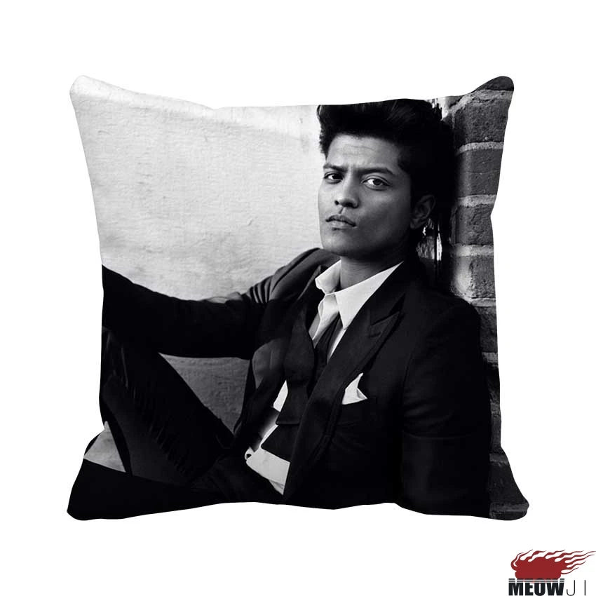 

Fan's Love Bruno Mars Singer Multi Size Throw Pillow Case Free Shipping