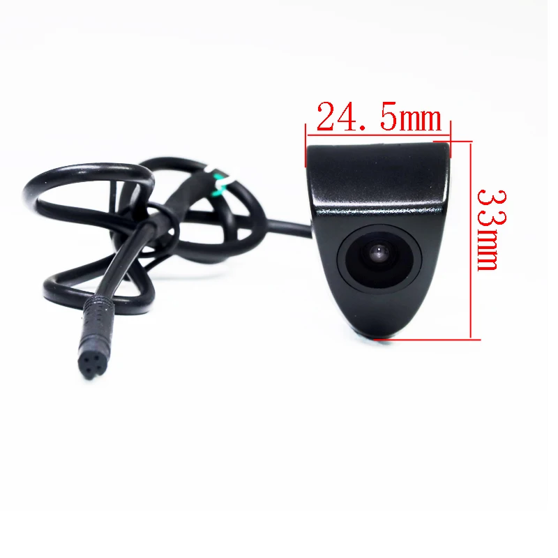 Автомобильная камера переднего вида CCD HD для Toyota Prado Highlander Land camry Corolla RAV4 Prius Yaris VIZI