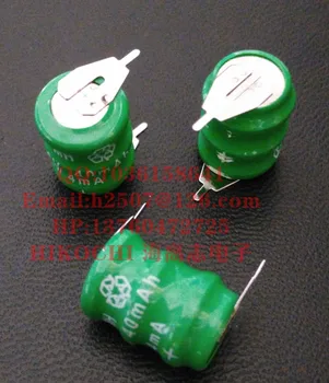 

ZM NI-MH BUTTON CELLS RECHARGEABLE battery V40H 3.6V 40mah pack DIP