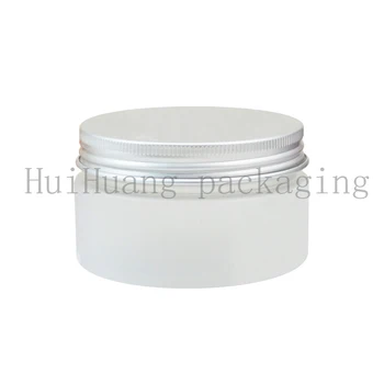 

50X100g Frosted empty Plastic Cream mask PET bottles jars containers for cosmetic packaging skin care cream tin