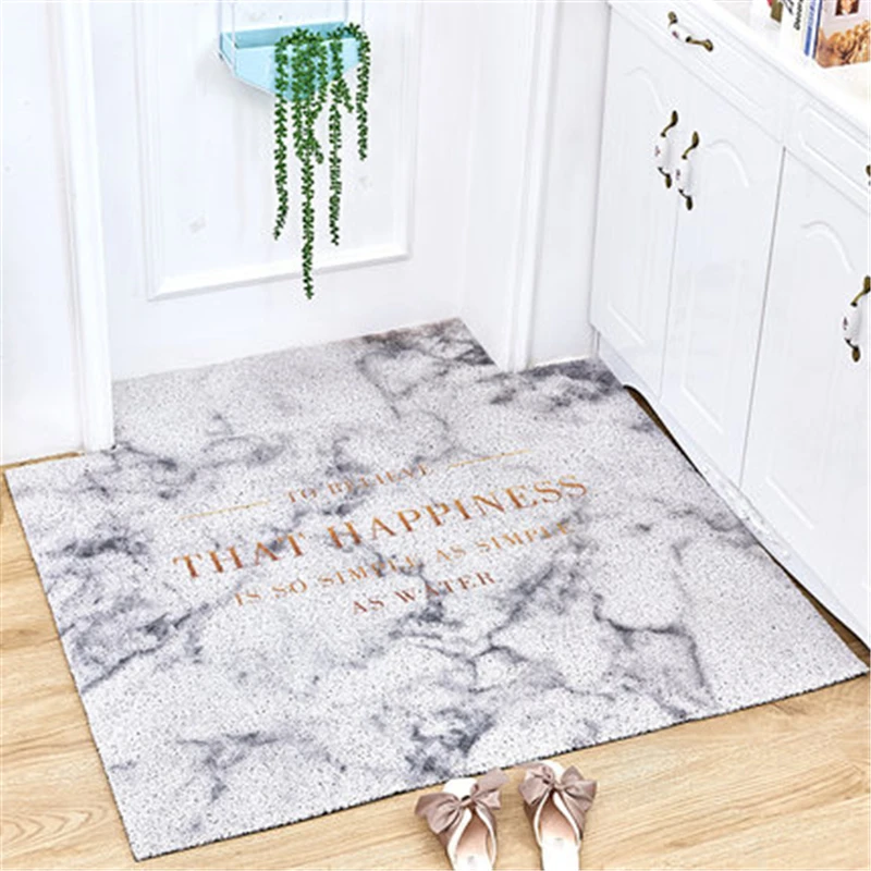 Simple and individual floor mat door mat long bar kitchen bedside household slippery floor mat Simple and individual floor mat door mat long bar kitchen bedside household slippery floor mat