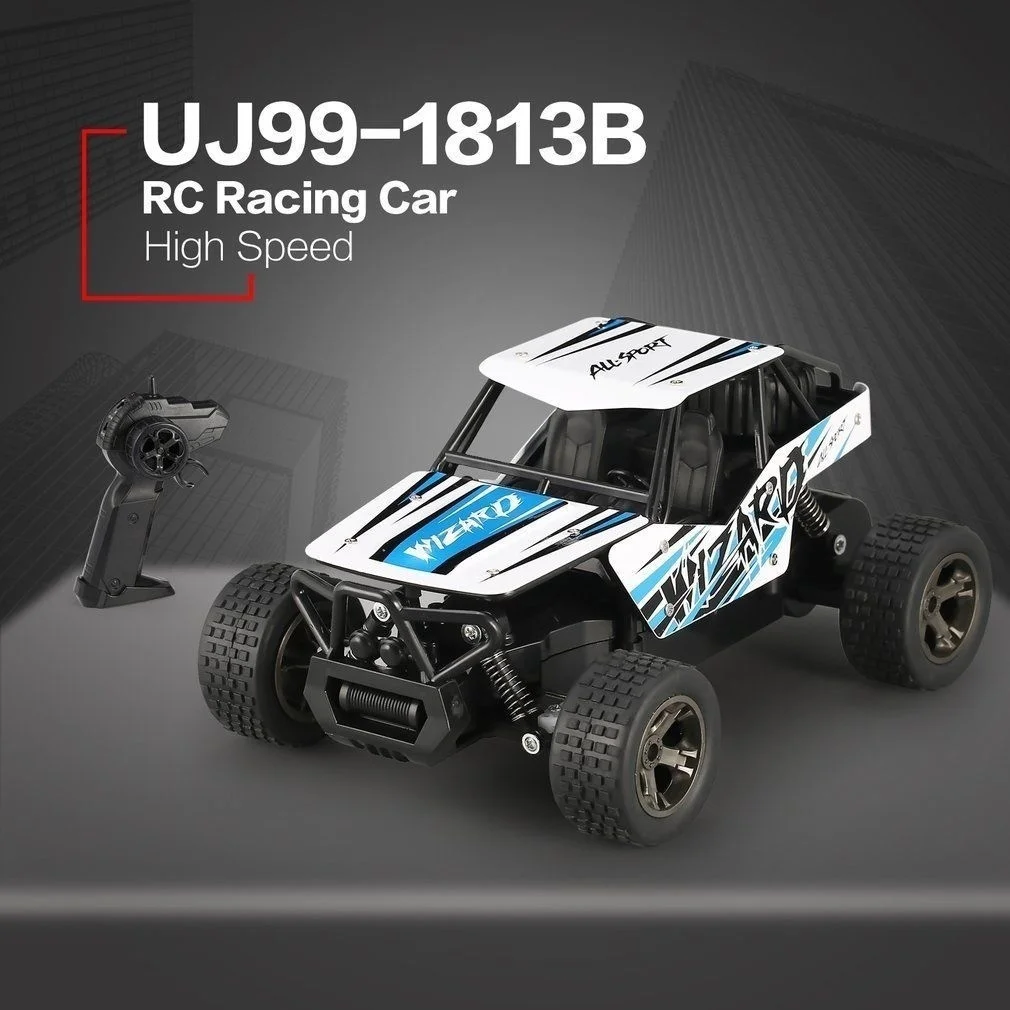 RC Car 2.4G 1/18 15KM/H  Radio Remote High Speed Racing Climb Car Rock Off-Road Vehicle for Children Birthday Gift