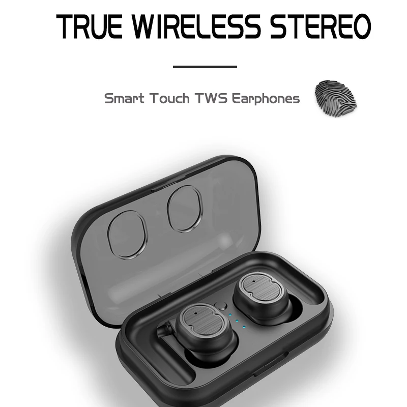 

Wireless earphone TWS-8 bluetooth 5.0 earbuds in ear wireless headset Waterproof with microphone handsfree ear buds for iPhone