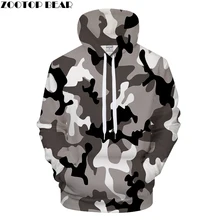 Grey Camo 3DPrint Hoodies Men S Clothing Women Sweatshirt Casual Tracksuit BrandJacket Hoodie Coat Pullover Dropship ZOOTOPBEAR