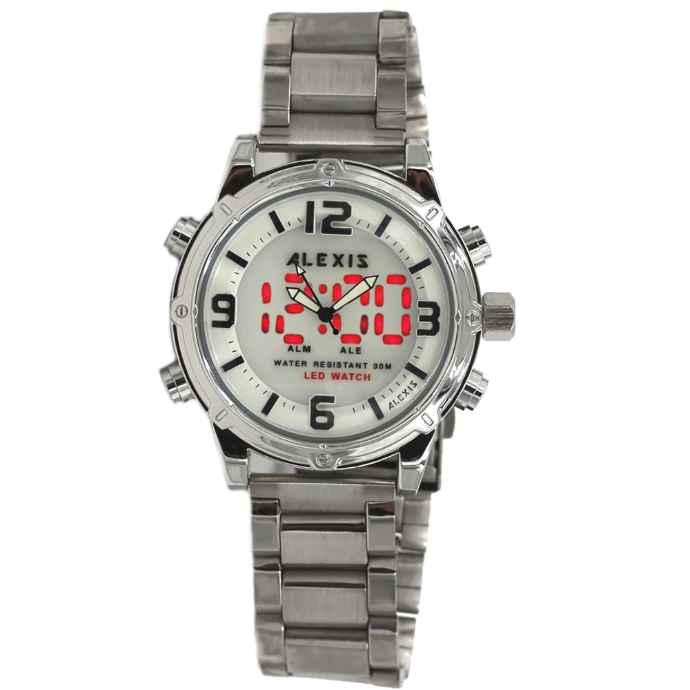 dual analog and digital watches