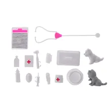 1 компл. Кукла медицинское устройство Принадлежности для больниц вид доктора медсестры моделирование собака щенок игры игрушки