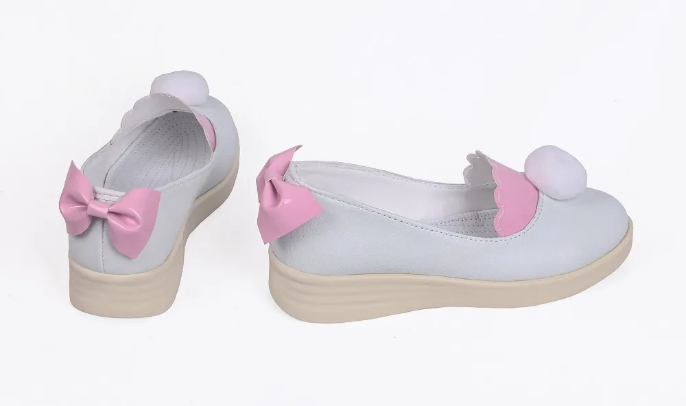 2019 Vocaloid Miku Winter Snow Cosplay Shoes (4)