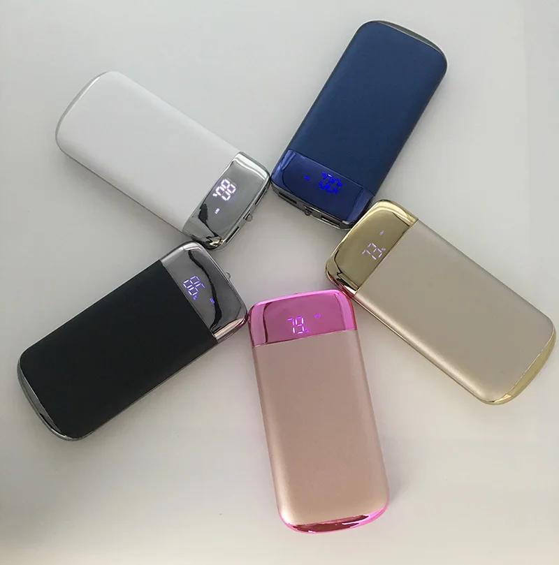 Продажа 2019 10000 мАч Внешний аккумулятор внешний аккумулятор светодиодный внешний аккумулятор портативный 2 font b USB b font зарядное устройство для мобильного те...