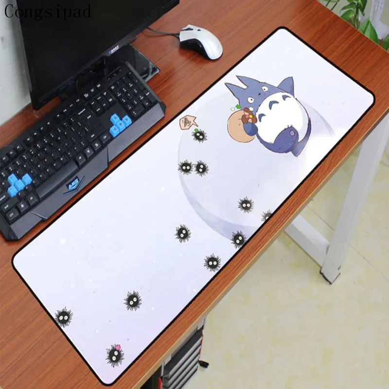 

Congsipad My Neighbor Totoro Mousepad 700x300x2 Pad To Mouse Notbook Computer Mousepad Big Gaming Padmouse Gamer To Laptop Mouse