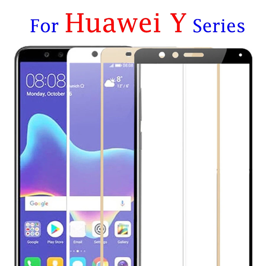 Для Huawei Y3 2018 Защитное стекло для 2017 защитное Y6 ii Y9 Y 6ii 9 Защита экрана закаленное