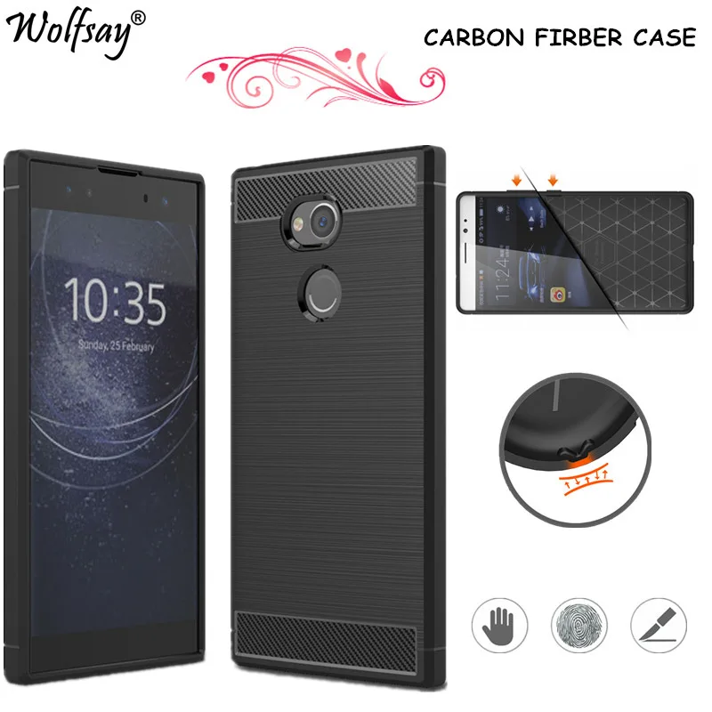 Wolfsay чехол для телефона Sony Xperia XA2 Ultra Case 6 0 &quotударопрочный резиновый мягкий