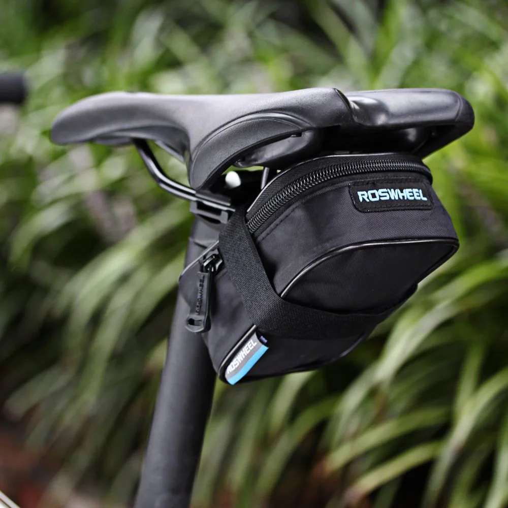 1x Outdoor Vintage Bike Bicycle Cycling Saddle Bag Seat Storage Tail Rear Pouch