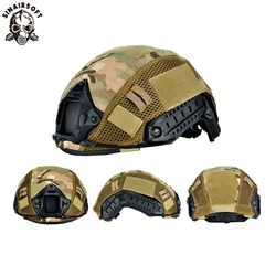 Cubierta de casco táctico, protector de cabeza de 52-60cm, Airsoft, Paintball, Wargame Gear, CS, FAST