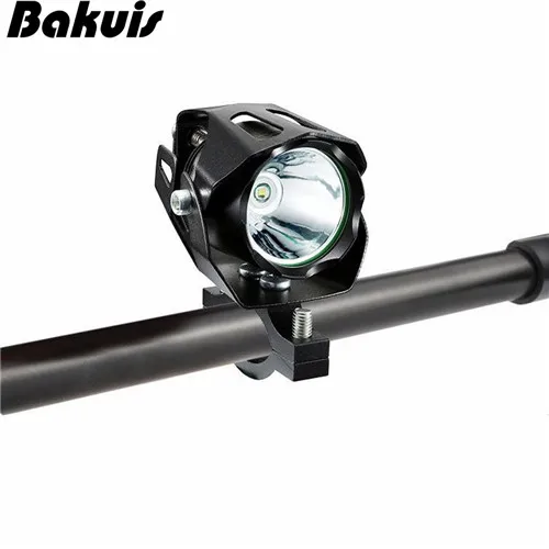 Модернизированный дорожный велосипед XML T6 Led 10 Вт Входная Фара Водонепроницаемый E-Bike Передний фонарь для E-Bike Moto - Цвет: B Version 1PCS