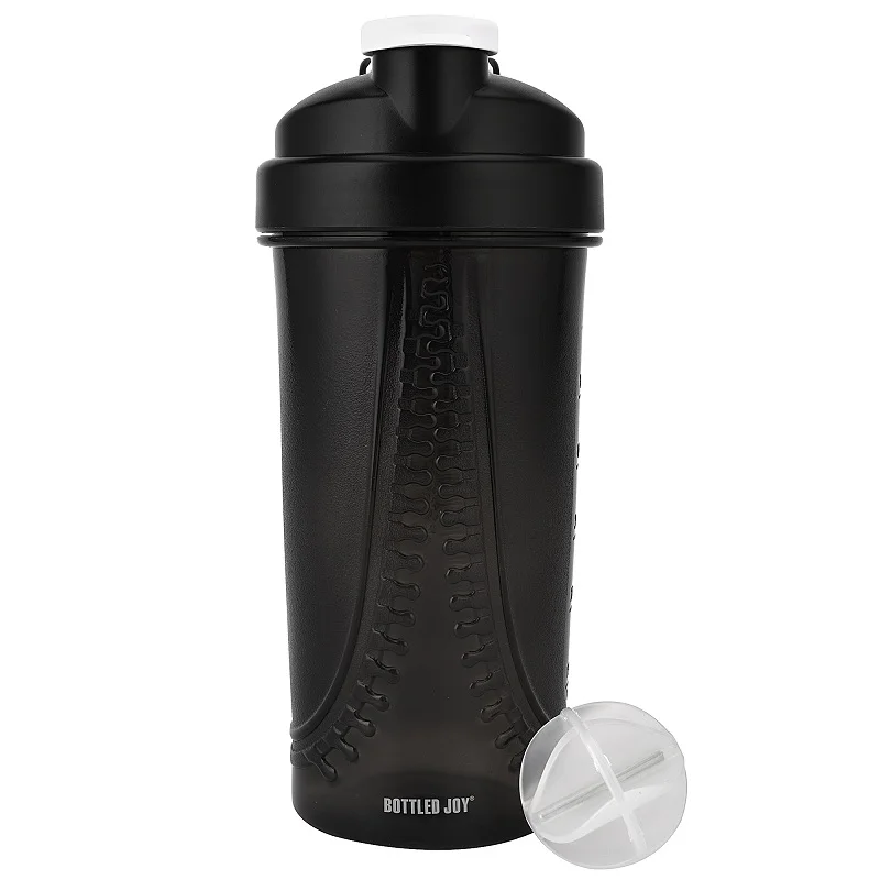 bottled joy whey protein shaker bottle drinking bottle, 28OZin Shaker