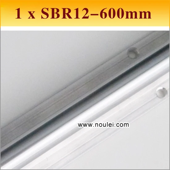 

1pcs SBR12 600mm Linear Motion guide supported rail SBR linear shaft 12mm for CNC can be cut any length