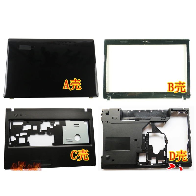Новая крышка для Lenovo Ideapad G570 G575 G575GX G575AX верхняя задняя крышка/передняя рамка/Упор